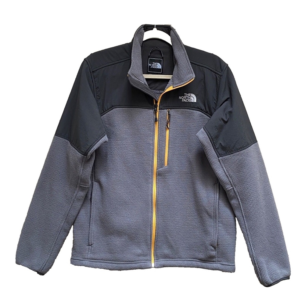 Men's The North Face Jacket Medium Dualie Full Zip Waffle Fleece